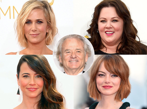 Kristen Wiig, Linda Cardellini, Emma Stone, Melissa Mccarthy, Bill Murray Kristen Wiig, Linda Cardellini, Emma Stone, Melissa Mccarthy, Bill Murray